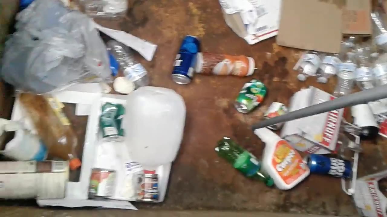 A Dumpster Dive Pickup Scavenger Hunt