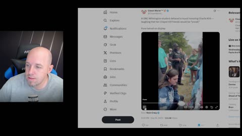 Leftists Destroy Charlie Kirk Memorial at UNC Wilmington: Free Speech or Vandalism?