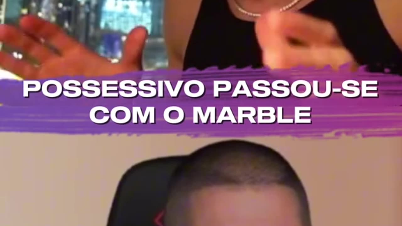 Possessivo destrói marble em react ao Dubai