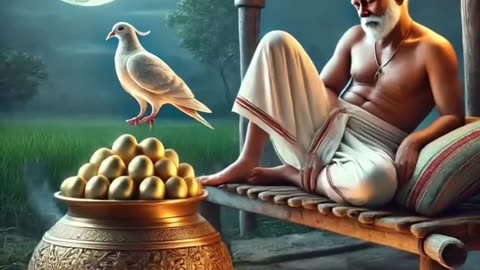 "Ek Murghi Ne Sone Dene wala anda Diya 😲#ai #shorts#youtubeshorts
