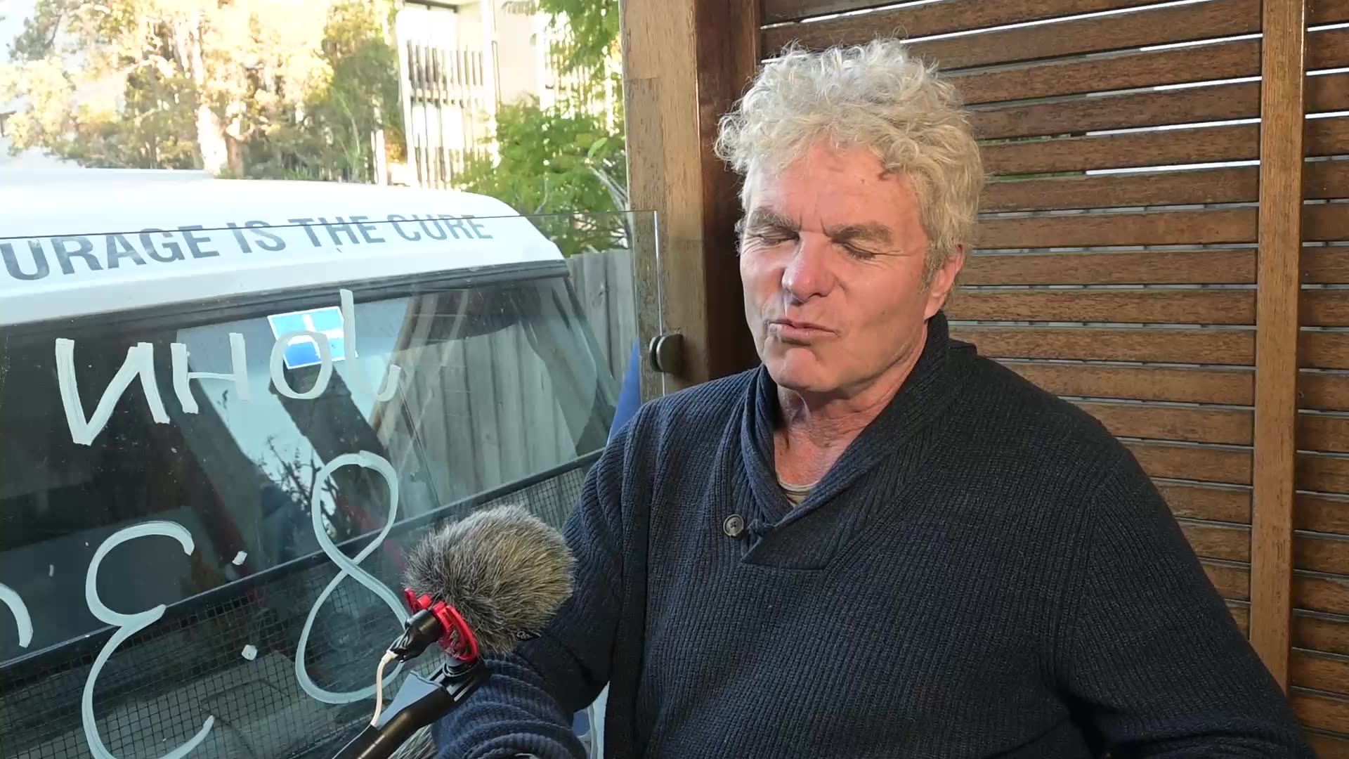 Major David Mcbride, before he was imprisoned