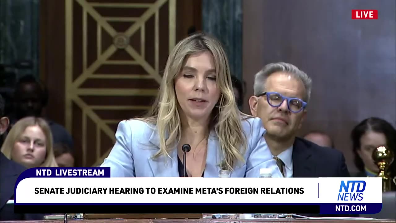 LIVE: Senate Judiciary Hearing to Examine Meta's Foreign Relations