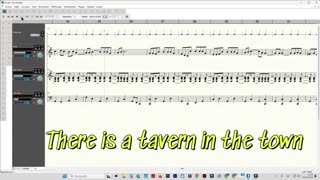 There Is a Tavern in the Town – Canción Tradicional con Partitura | Living Songs