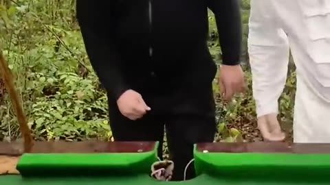 Cheating in a pool game