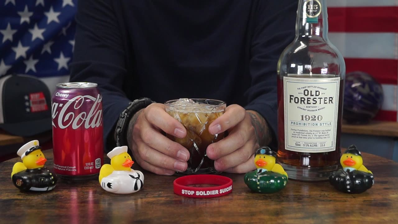 Francis Eppler - Old Forrester 1920 Prohibition Style & Cherry Coke