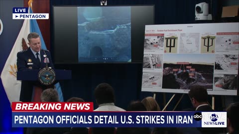 Chairman of the Joint Chiefs of Staff Gen. Dan Caine details US strikes in Iran