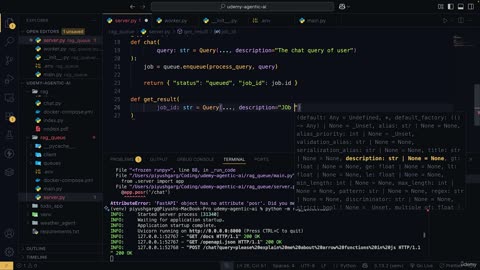 22.8 -FastAPI Polling & Dequeuing Messages from Async Queues
