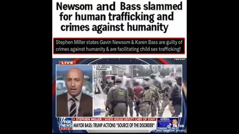 Miller on Newsom and Bass ..
