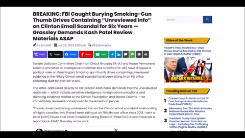 FBI Caught Burying Smoking...