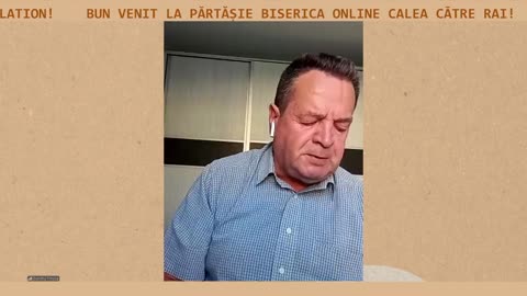 DUMITRU TIMOCE -MEDICUL CARDIOLOG ISUS HRISTOS- DEUT 6:5 CALEA CĂTRE RAI #livestreaming #predici