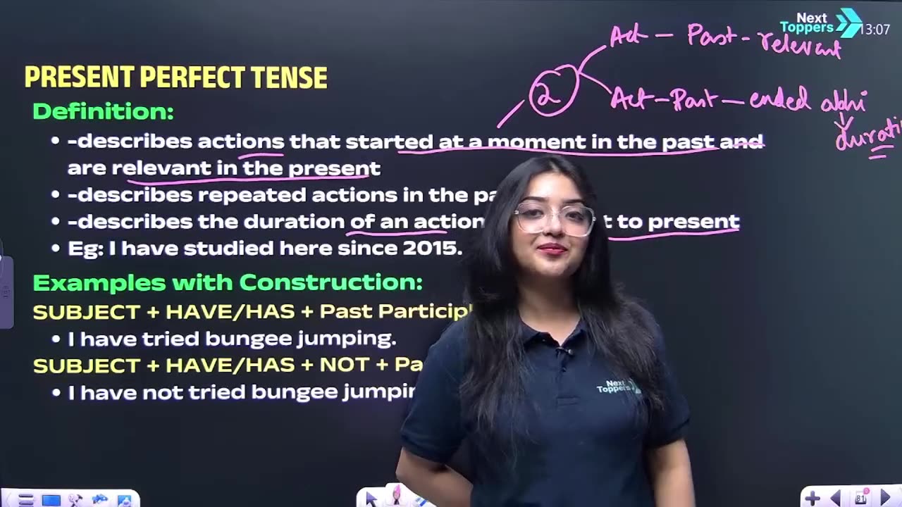 Tenses Lecture 2