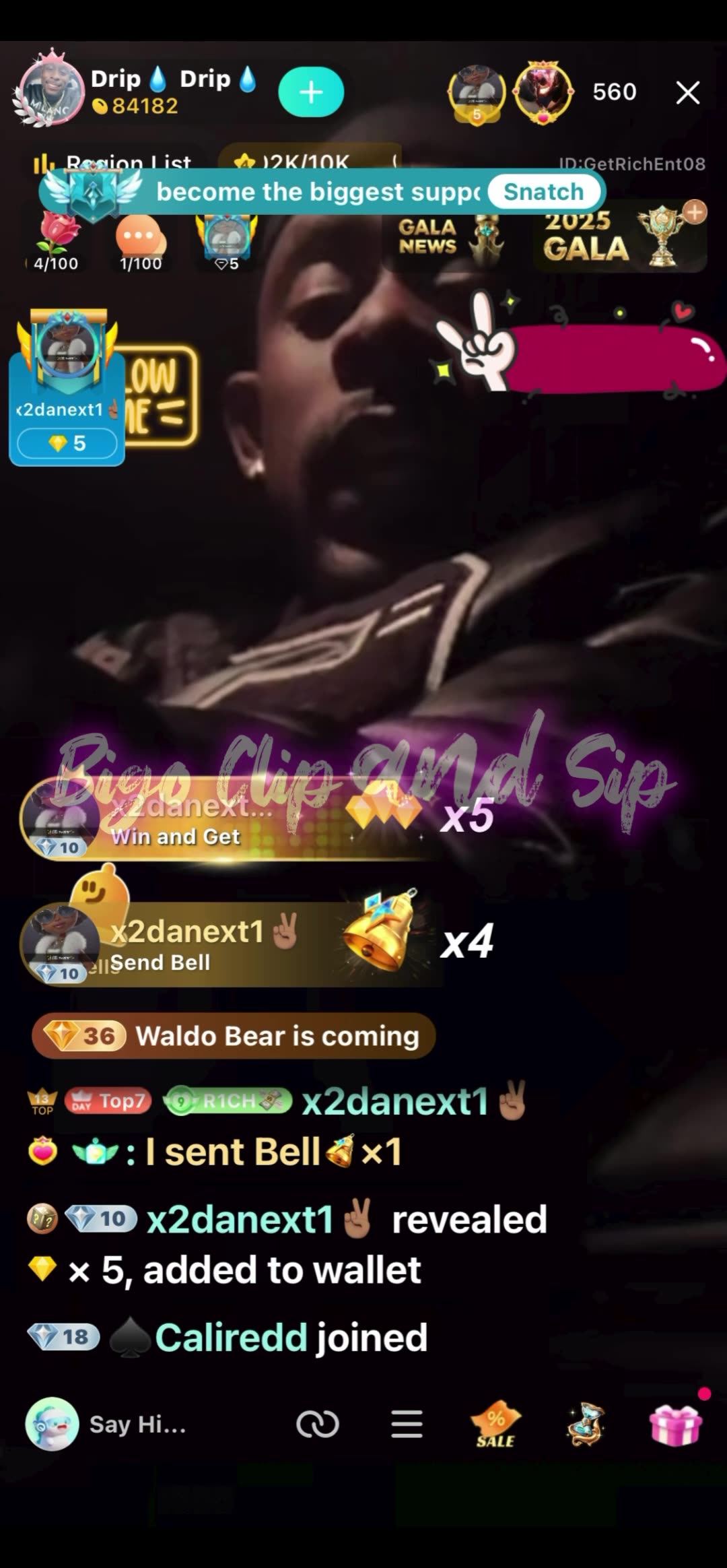 Drip Drip talks to Kutty about going to 21s house uninvited 12/1/25 #bigoclipandsip