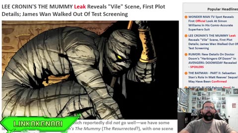 Lee Cronin's Mummy Movie Test Screens Was Not Good For James Wan
