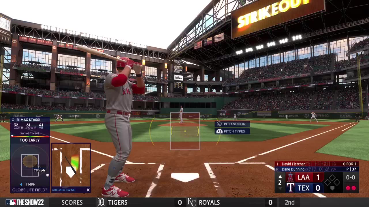 Angels vs Rangers