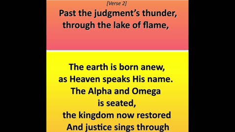 New Jerusalem Holy Mountain original gospel song lyrics video