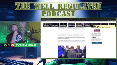 Criminal Mayor Indicted, Nat. Guard EVERYWHERE! - The Well Regulated Podcast #19
