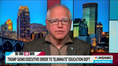 Tim Walz: Schools Will Bring Back Racial Segregation After Trump Shuttered Education Department