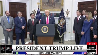 TRUMP MAKES HUGE ANNOUNCEMENT IN THE OVAL OFFICE - LOUD MAJORITY LIVE