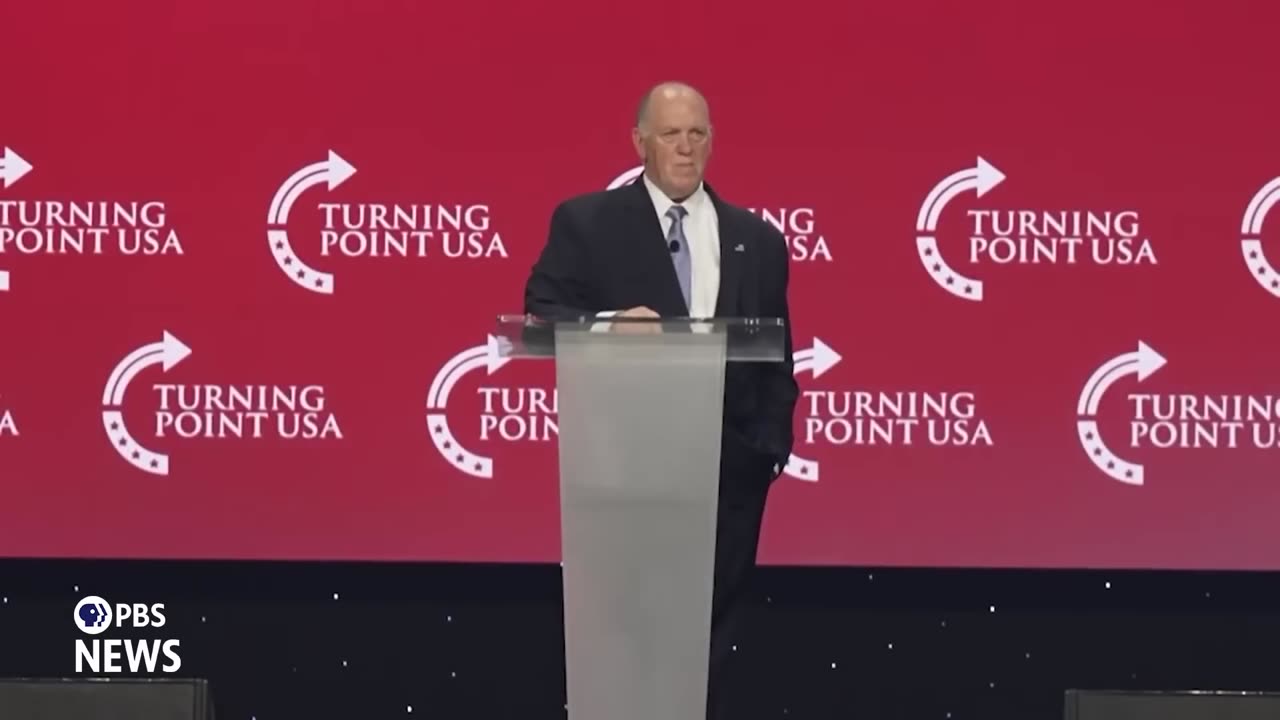 WATCH: Trump's 'border czar' Tom Homan speaks at Turning Point USA summit