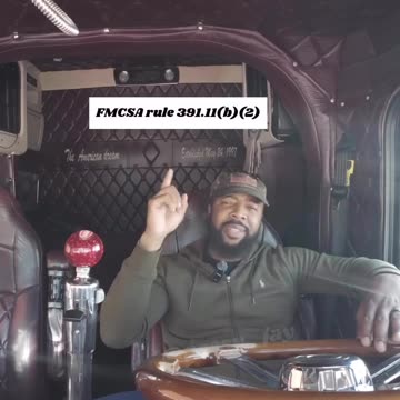 No English! no trucking!