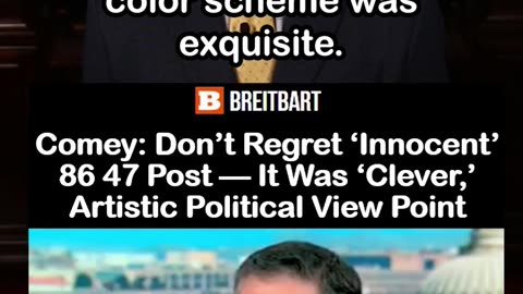 Comey Doesn't Regret ‘Innocent’ 86 47 Instagram Post: It Was Clever, Artistic Political View Point