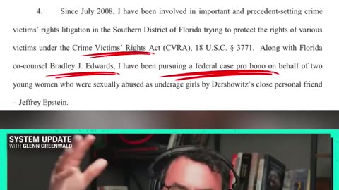 Michael Tracey humiliated himself on @ggreenwald 80+ Epstein victims