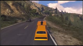 GTA 5 - Awesome Song, Beautiful Muscle Car, Hot Sunny Day, Relaxing Drive - Grand Theft Auto 5