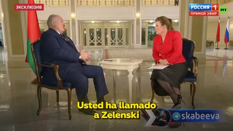 Lukashenko: “Zelenski era como hijo para mí, pero actuó como canalla”