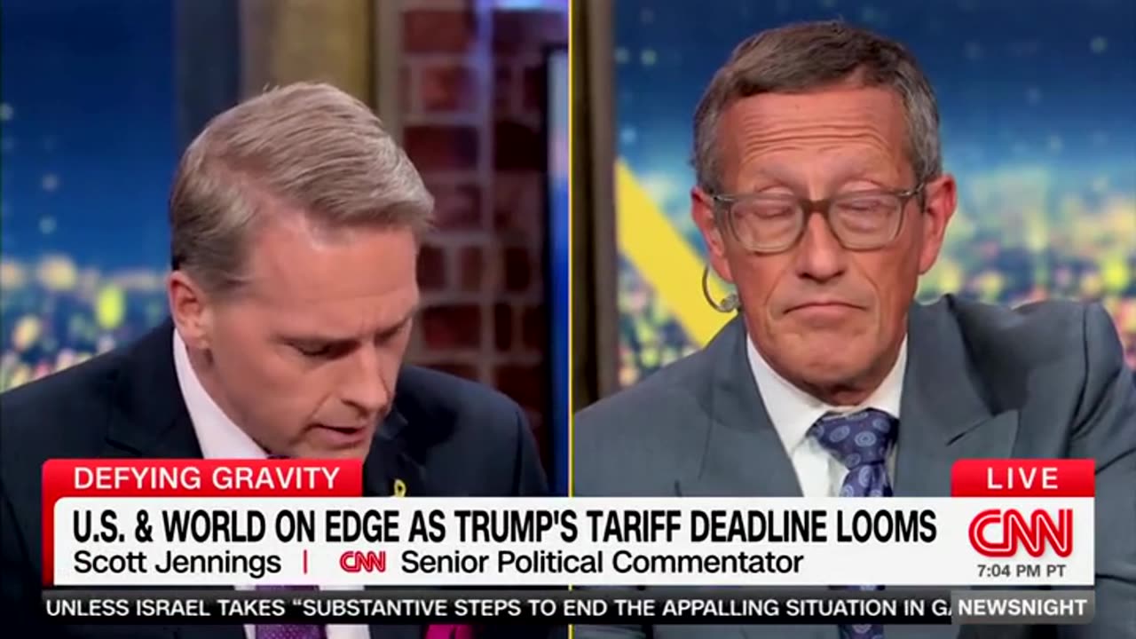 Scott Jennings Calls Out CNN Panelist To His Face Over Trump Tariffs