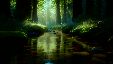 Nature Therapy | Creek Sounds for Deep Relaxation