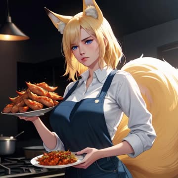 lila's lava chicken (steve's lava chicken female cover)