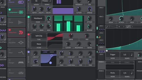 Free preset: Super Saw Warped #musicproducer #preset #music #vital