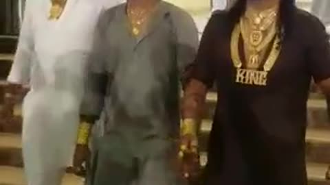 Indian gold man