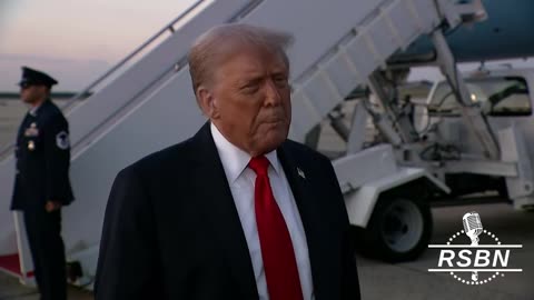 WATCH: President Trump speaks to the Press after attending the US Open.