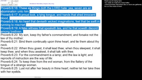 Proverbs 6