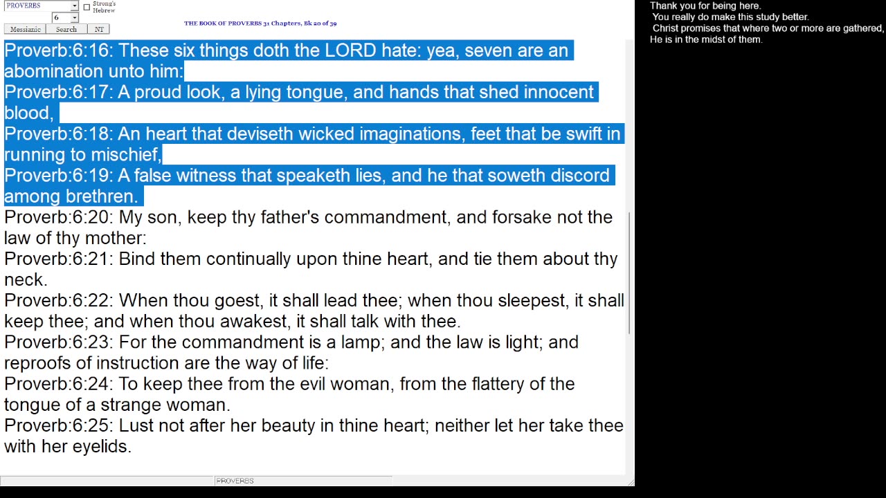 Proverbs 6