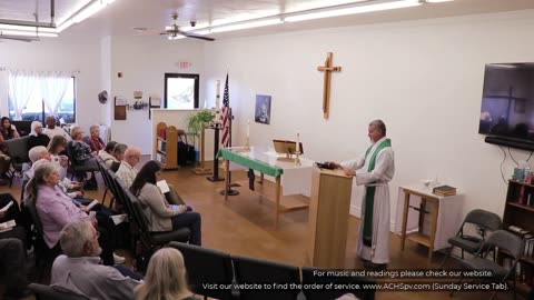 Proper 27, ACHS Sunday Service