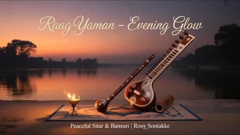 ☕ Raga Yaman Lofi | Indian Classical Instrumental | Bollywood Chill Beats | Rony_Sontakke