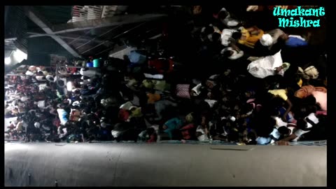 Crowd in Yeswantpur Odisha Train