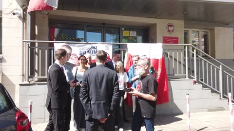 Grzegorz Braun w Krakowie (2)