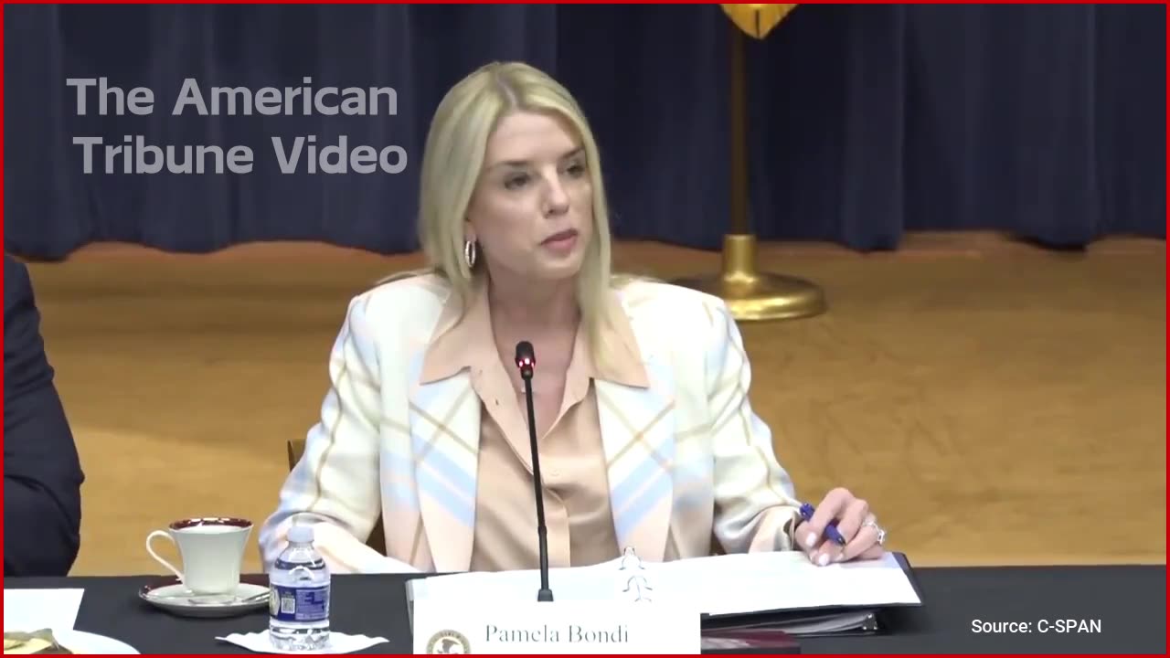[WATCH]: Pam Bondi Hosts Historic First Meeting of Anti-Christian Bias Taskforce