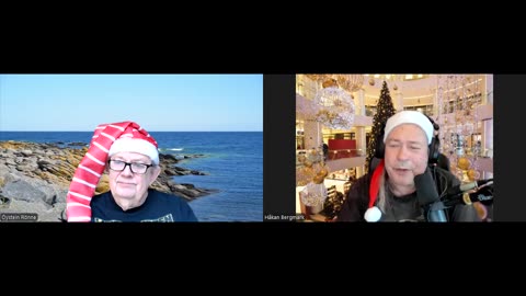 Lunchklubben 24 dec Vi hälsar god jul med lite prat