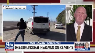 ‘BLOODSHED’: Tom Homan on impact of Dems’ ‘hateful rhetoric’