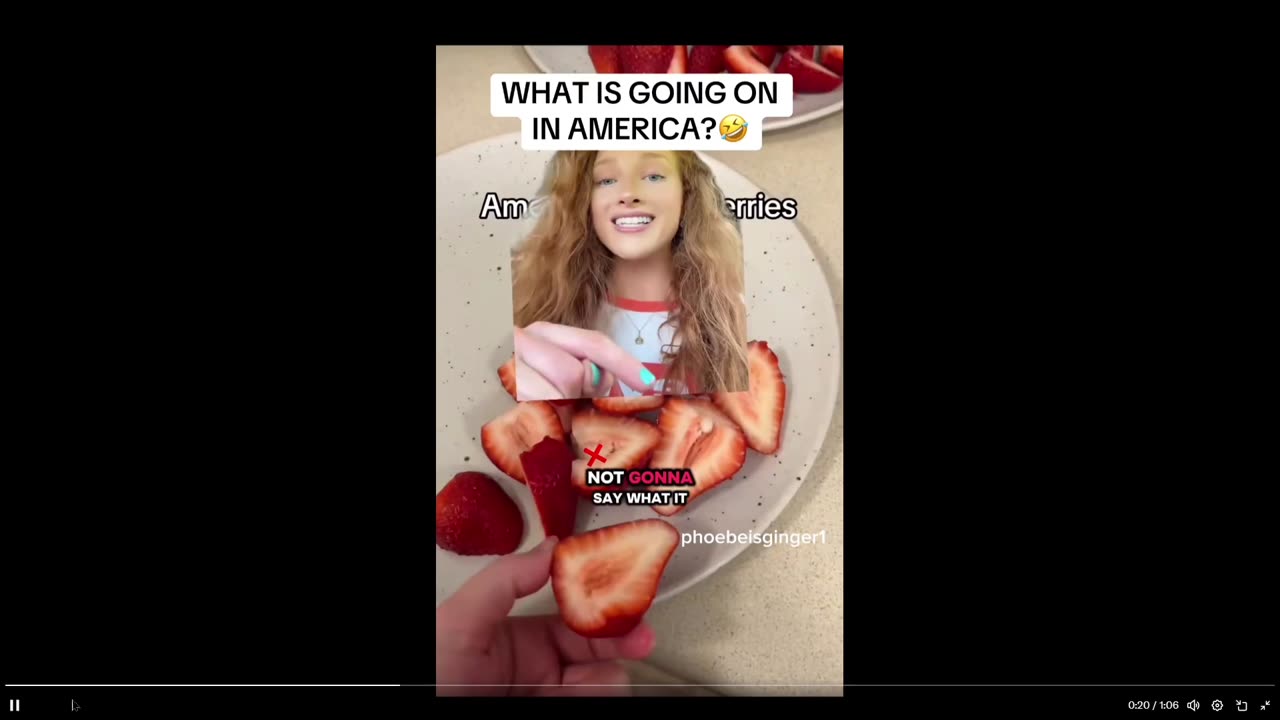 Our food is poison - - in US: Look at strawberries in the UK vs the U.S. WTF?