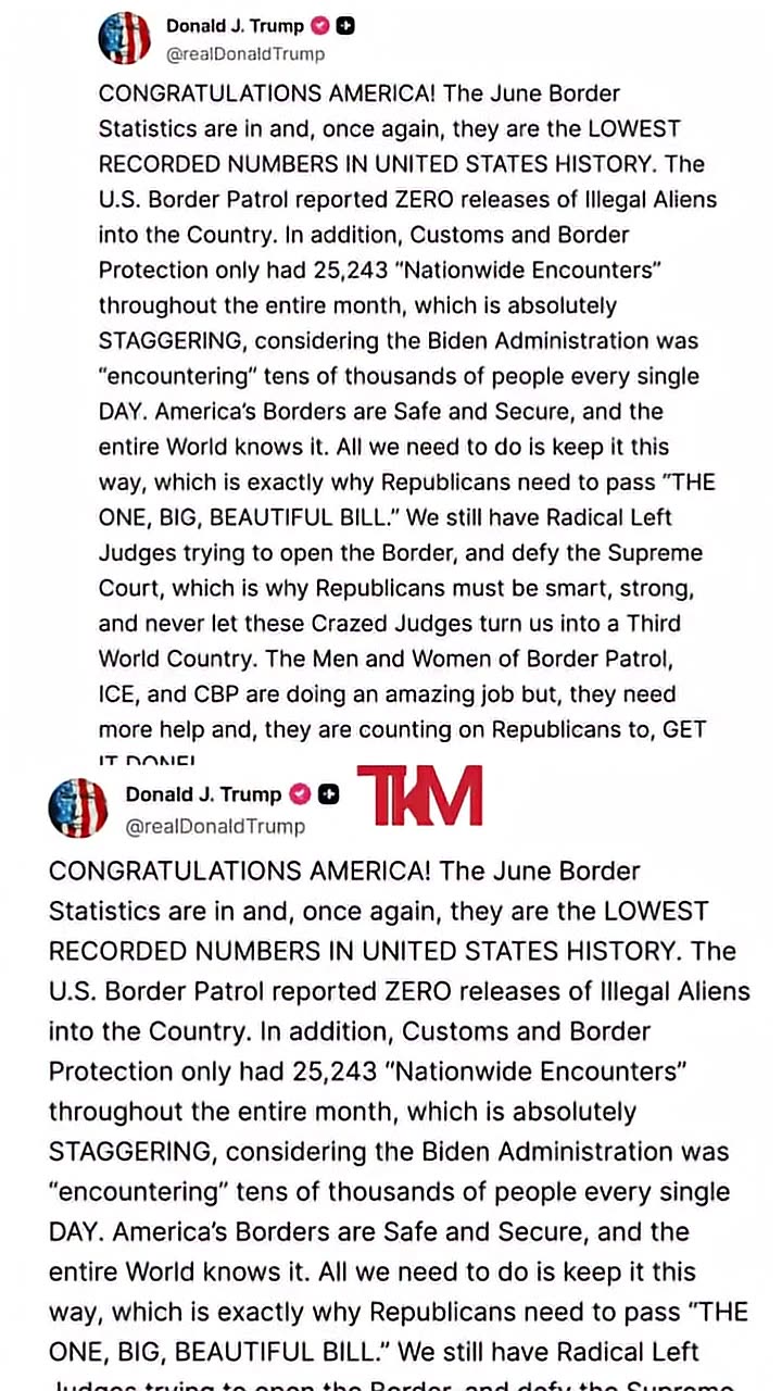 CBP says border crossings hit record lows
