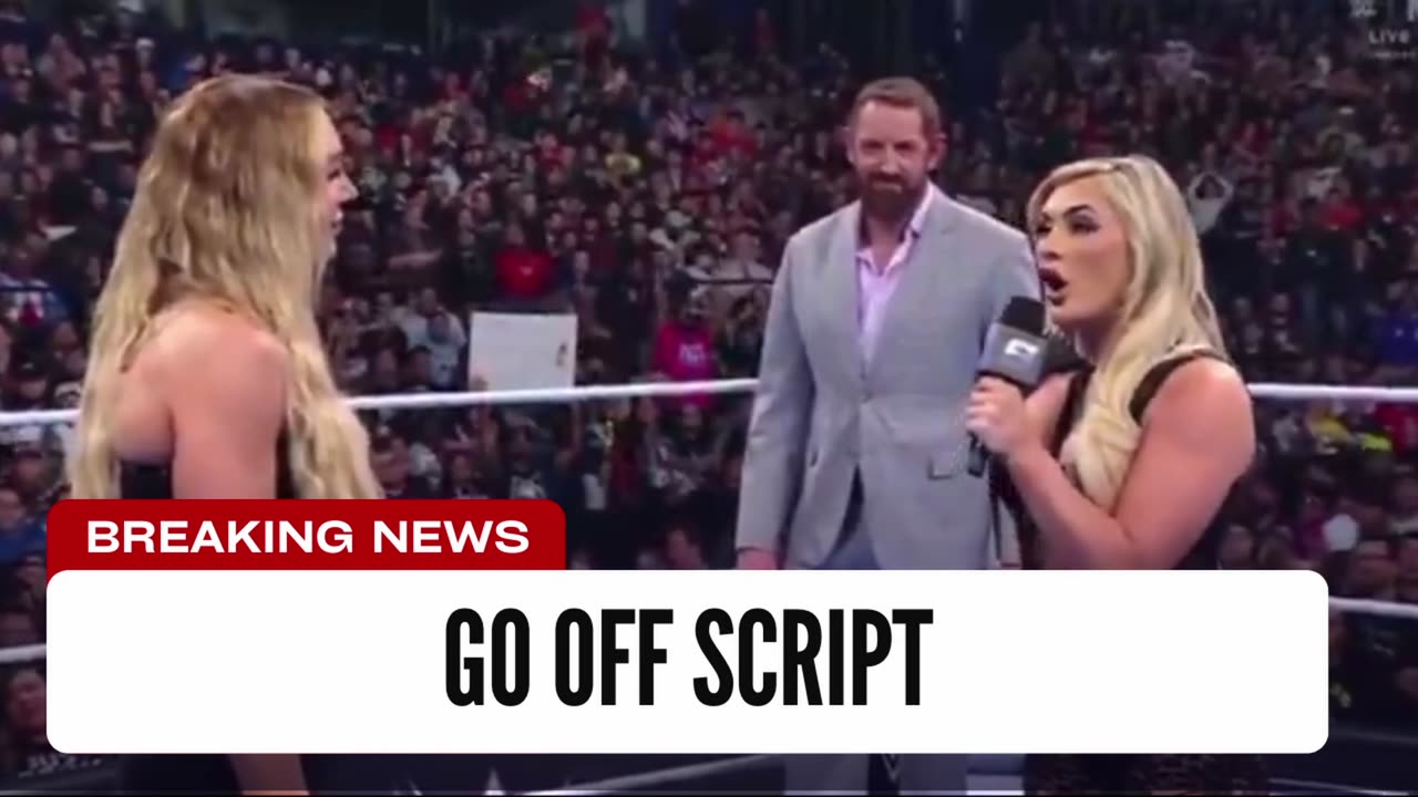 Charlotte Flair And Tiffany Stratton Go Off Script