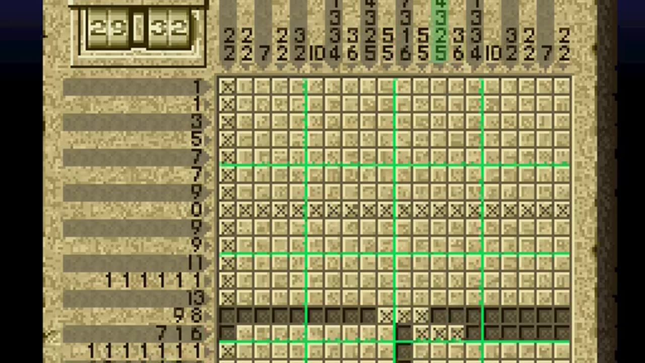 SNES Longplay - Mario no Super Picross - JP - 01-02