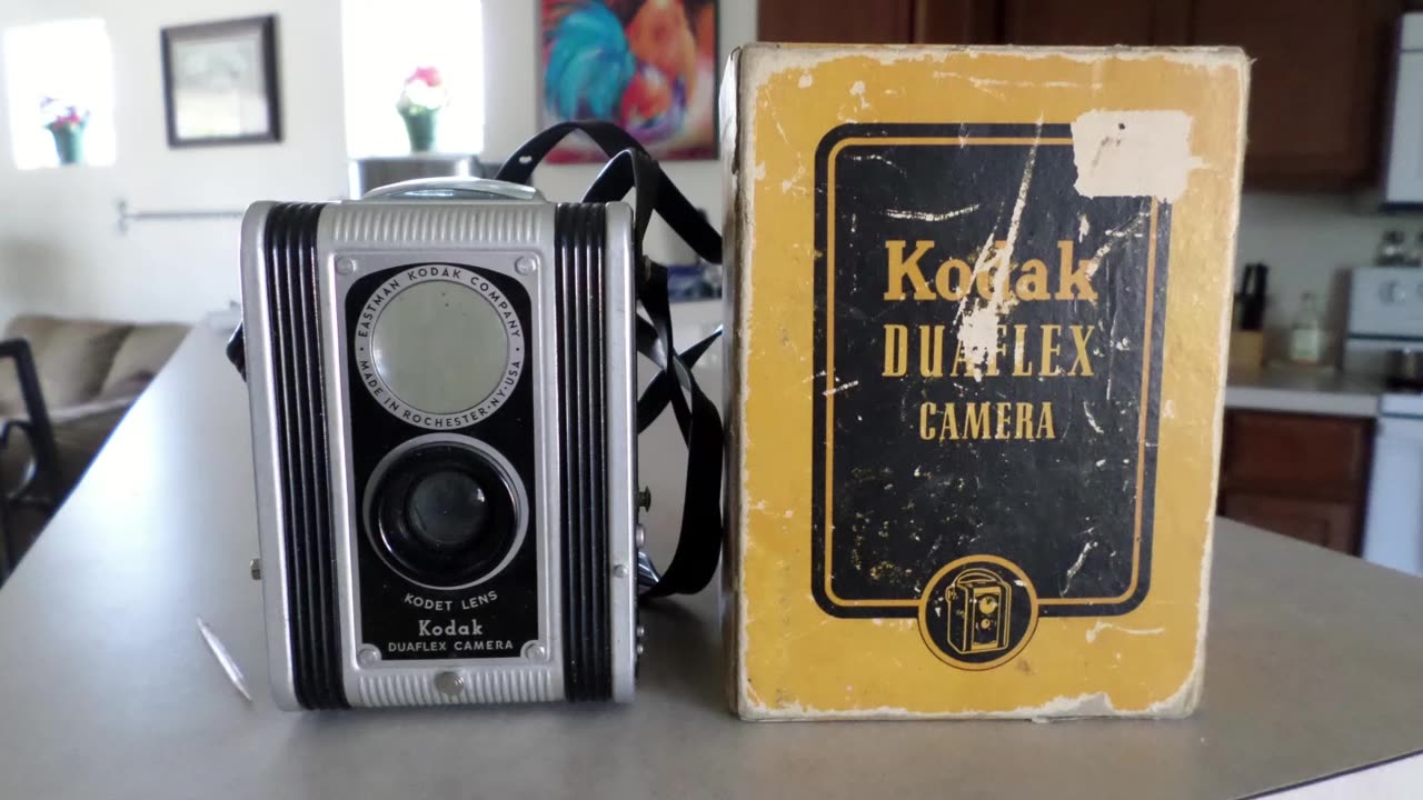 Old Kodak Duaflex camera, the bnkywuv's first videos using still imagery
