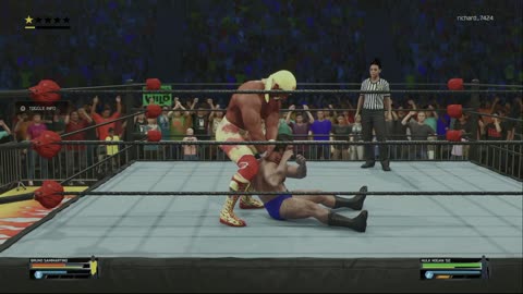wwe 2k25 270 universe Hulk Hogan VS Bruno Sammartino