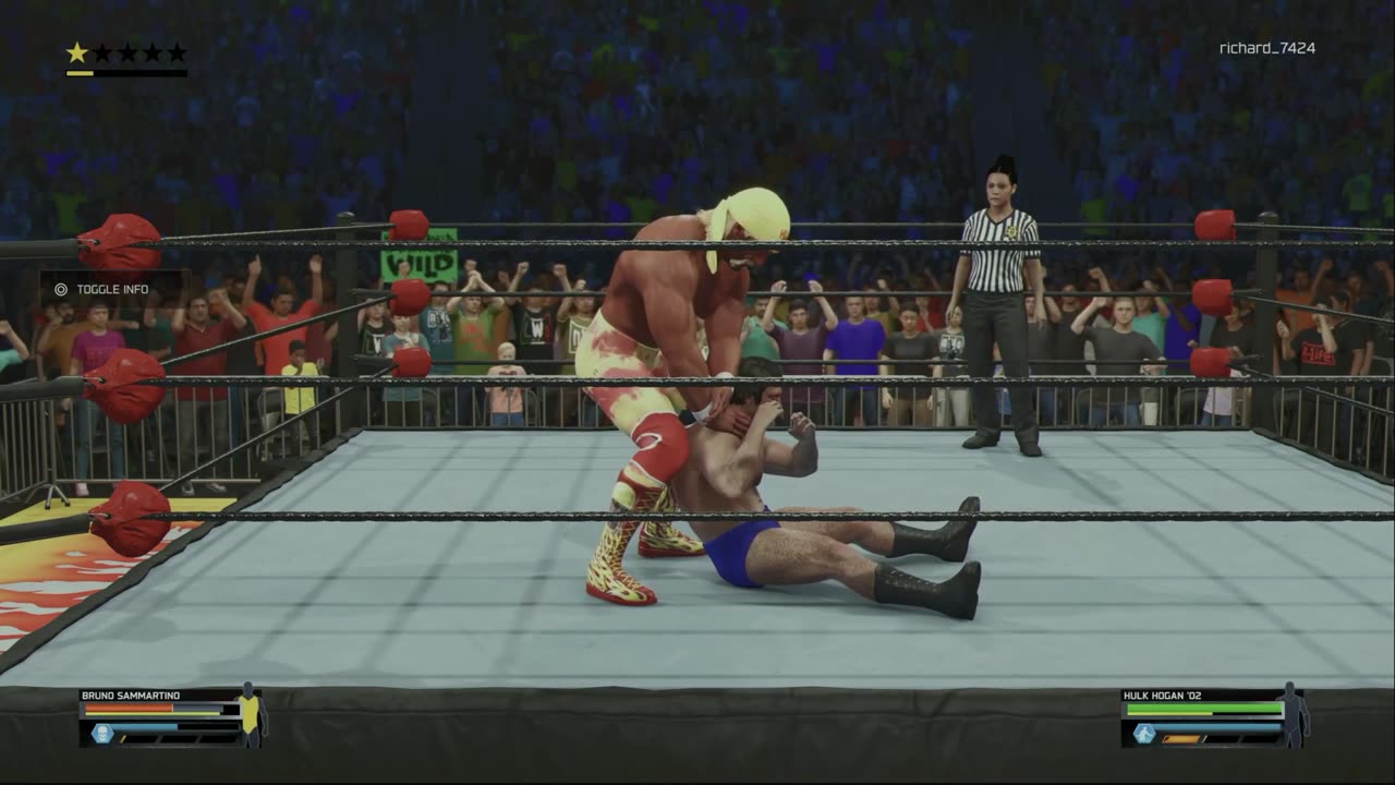 wwe 2k25 270 universe Hulk Hogan VS Bruno Sammartino